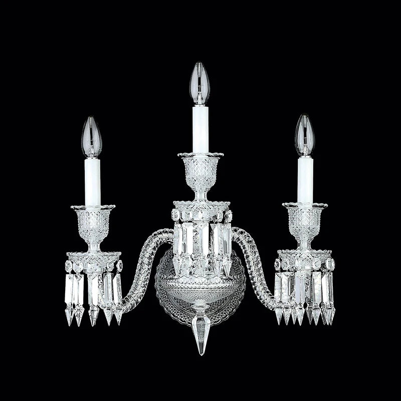applique murale en cristal pour décoration intérieure luxe moderne - vue 7 sur 7