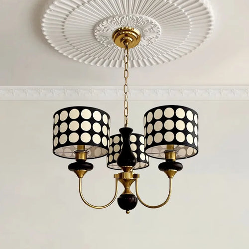 lustre en cuivre moderne pour hôtel et décoration intérieure - vue 2 sur 12
