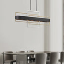 lustre nordique géométrique pour bar restaurant cosmétiques