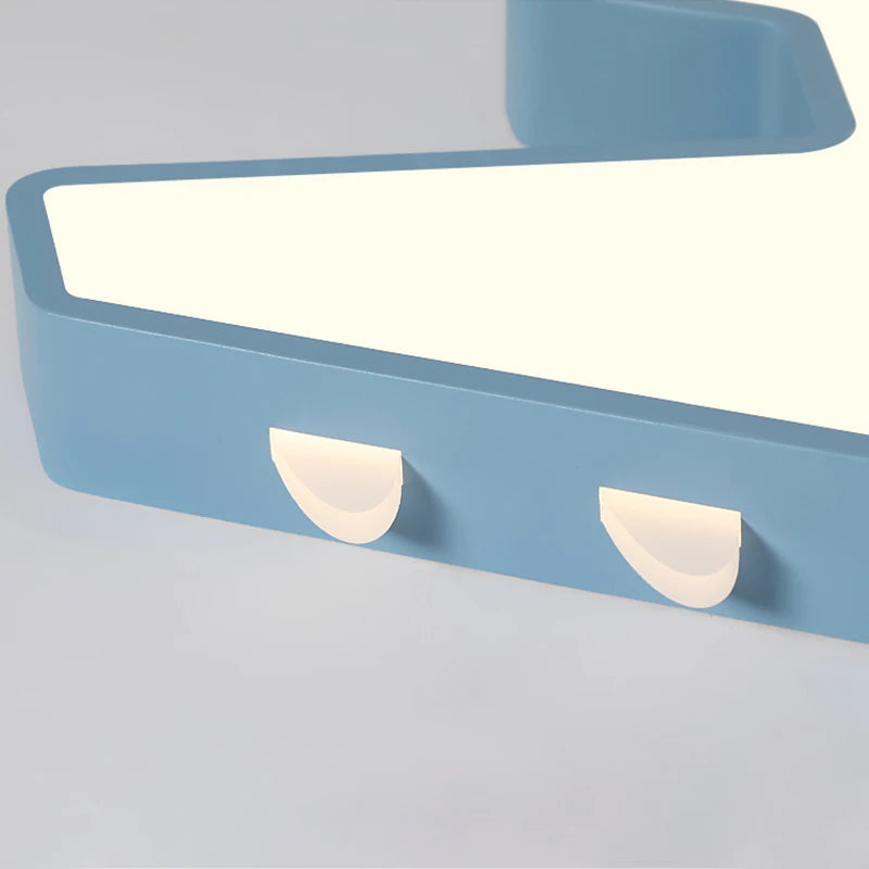 lampe plafond moderne à leds forme avion pour intérieur - vue 6 sur 10