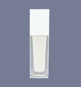 pot en acrylique carré rechargeable pour crème cosmétique - vue 10 sur 28