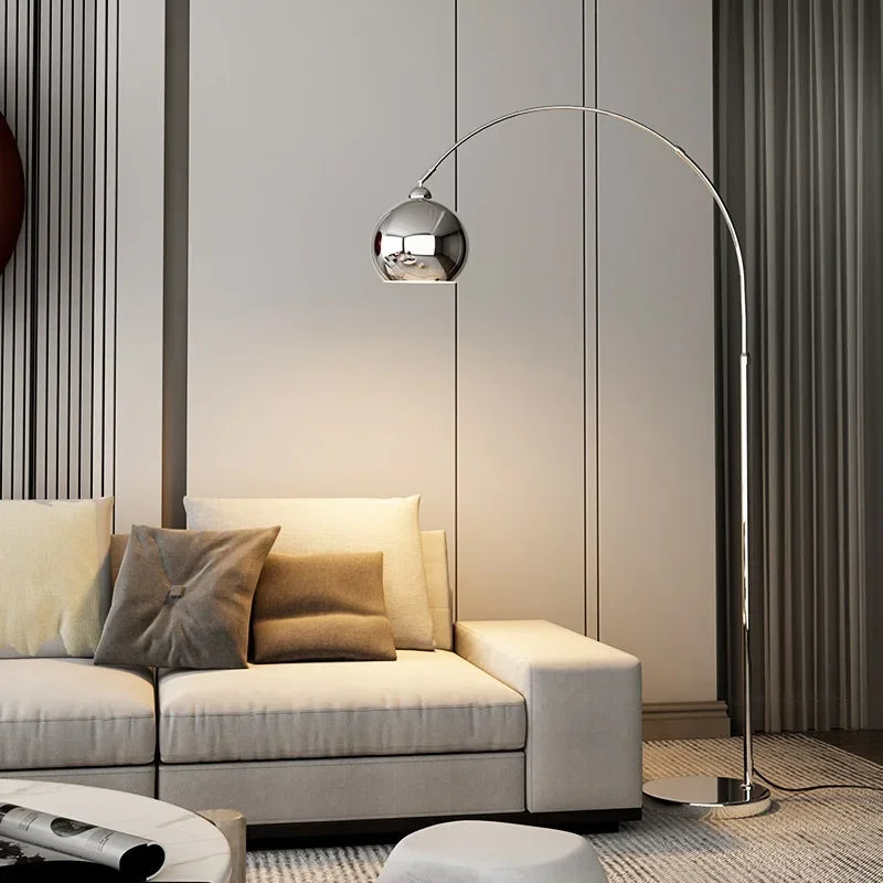 lampadaire de pêche italien design nordique moderne léger et élégant - vue 3 sur 9