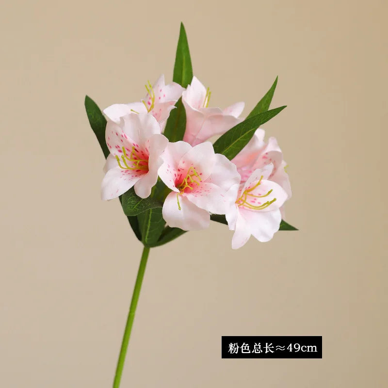 fleur artificielle trompette bouquet décoratif pour mariage et maison - vue 7 sur 12