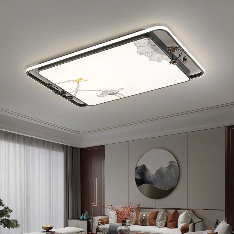 plafonnier led multicolore en émail pour intérieur moderne - vue 6 sur 16