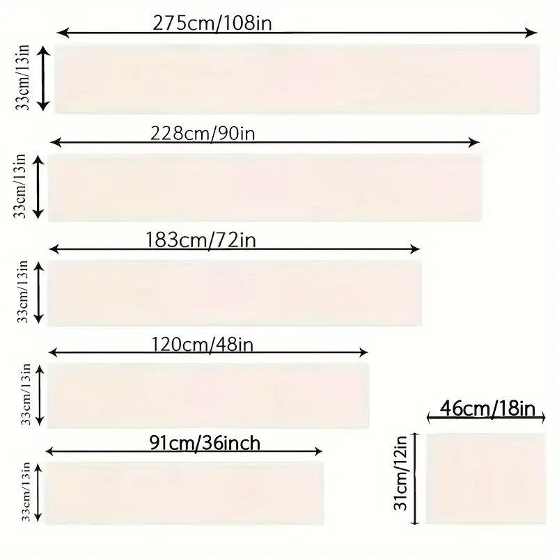 Chemin de table motifs rayures abstraites style minimaliste - vue 5 sur 6