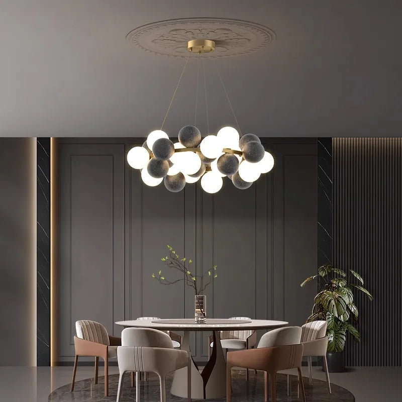 Lustre au design moderne pour décoration intérieure - vue 4 sur 18