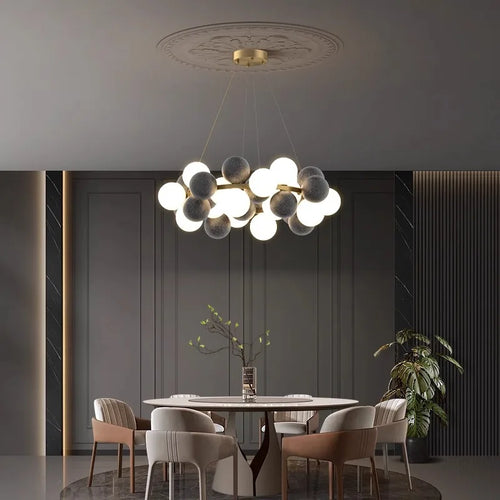 lampes led suspendues design moderne luminaire décoratif intérieur - vue 5 sur 18