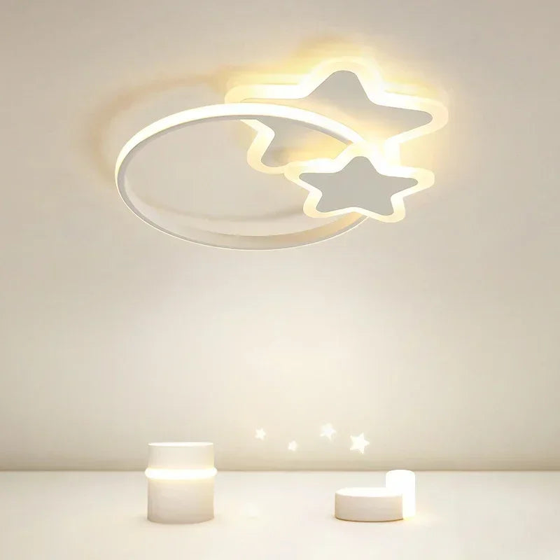 Plafonnier moderne à LEDs pour enfants chambre salon salle à manger chambre étude allée
