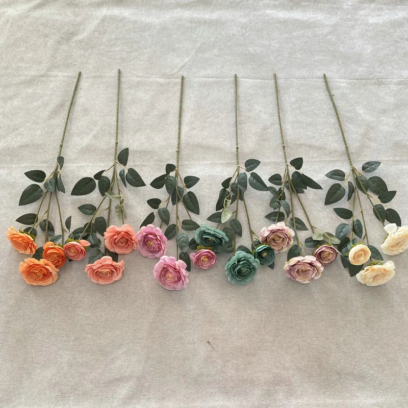 branche de lotus artificielle pour décoration de jardin et balcon - vue 5 sur 10