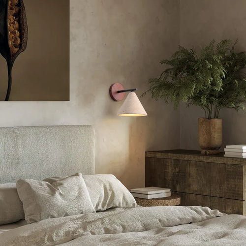applique murale en pierre naturelle décorative et lumineuse - vue 3 sur 7