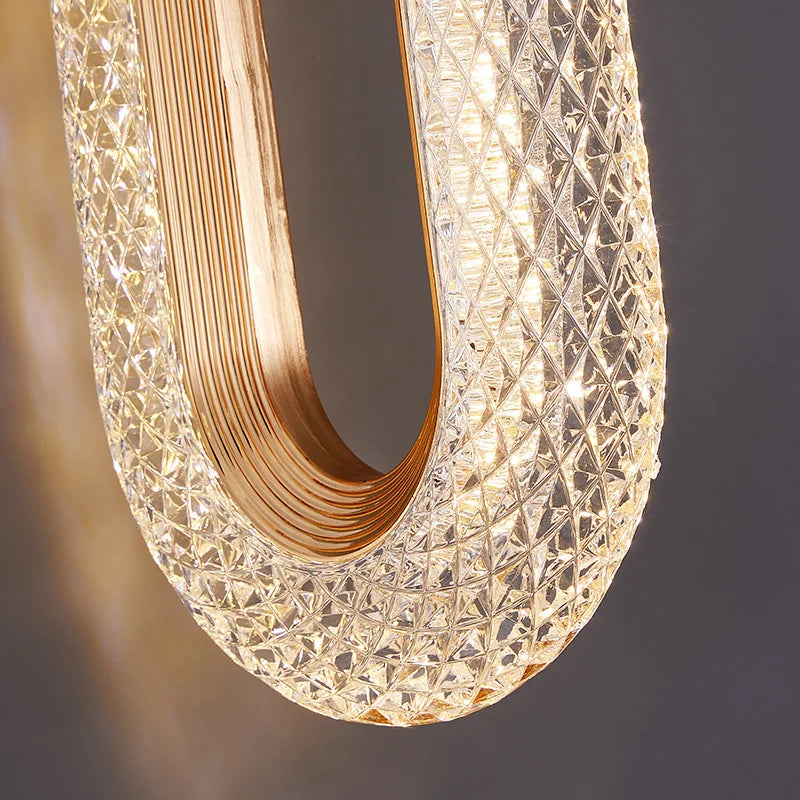 lustre led nordique décoration intérieure suspension