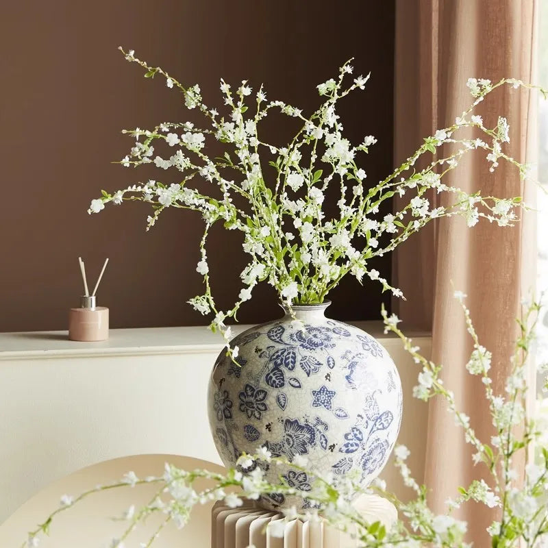 fleur de saule artificielle pour décoration et photographie - vue 3 sur 6