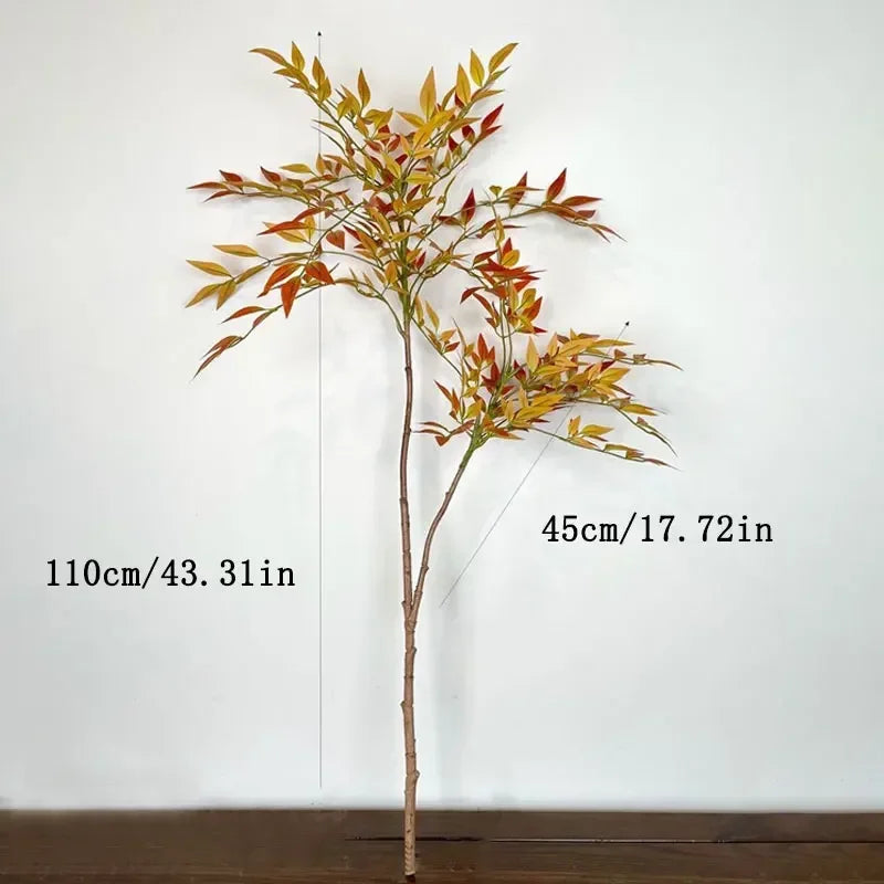 grande plante artificielle en bambou pour décoration intérieure et extérieure