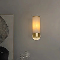 applique murale en marbre style nordique moderne à led