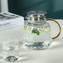 Bouilloire verre transparent résistante chaleur boissons froides poignée