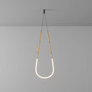 lustre en art déco design suspendu en led