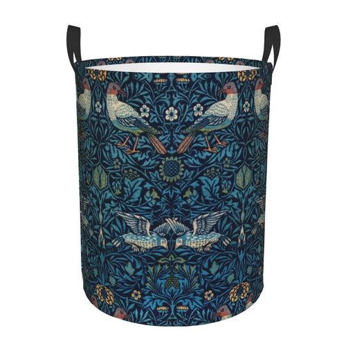 panier à linge floral personnalisé pour rangement et organisation - vue 26 sur 30