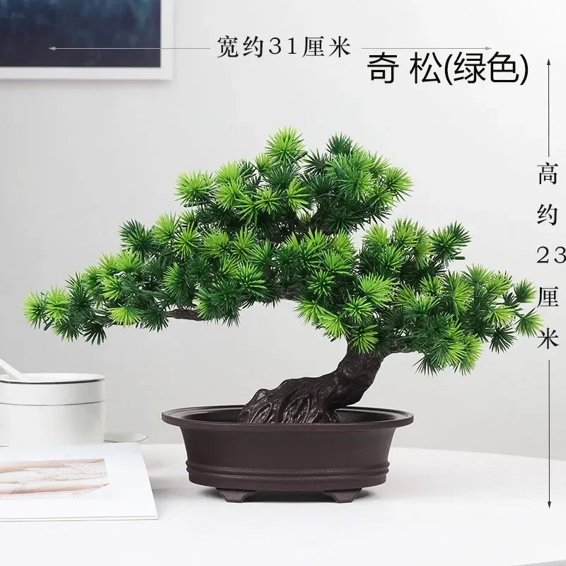 plantes artificielles bonsaï pour décoration intérieure et extérieure - vue 10 sur 15