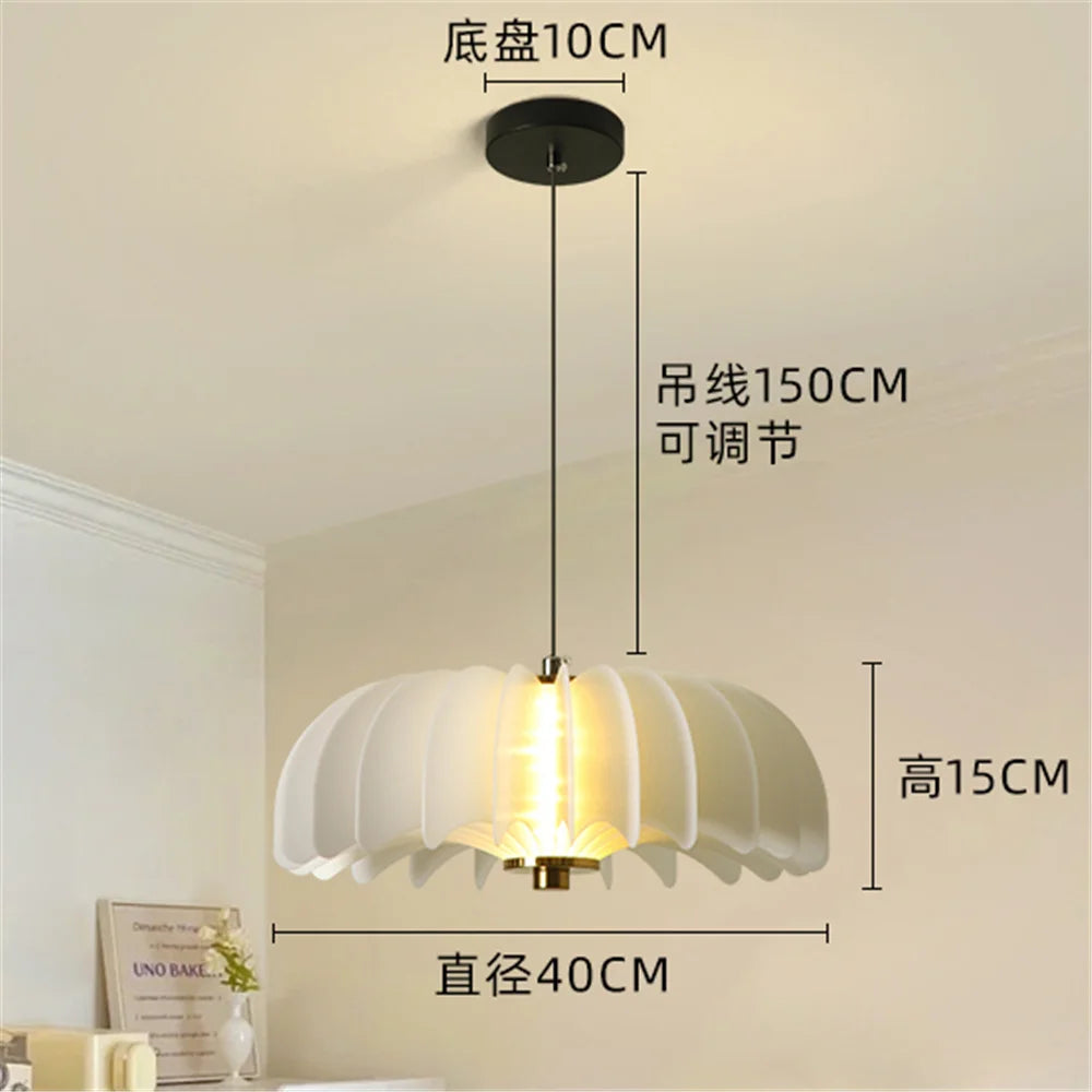 lustre à led citrouille design postmoderne pour décoration intérieure - vue 9 sur 9
