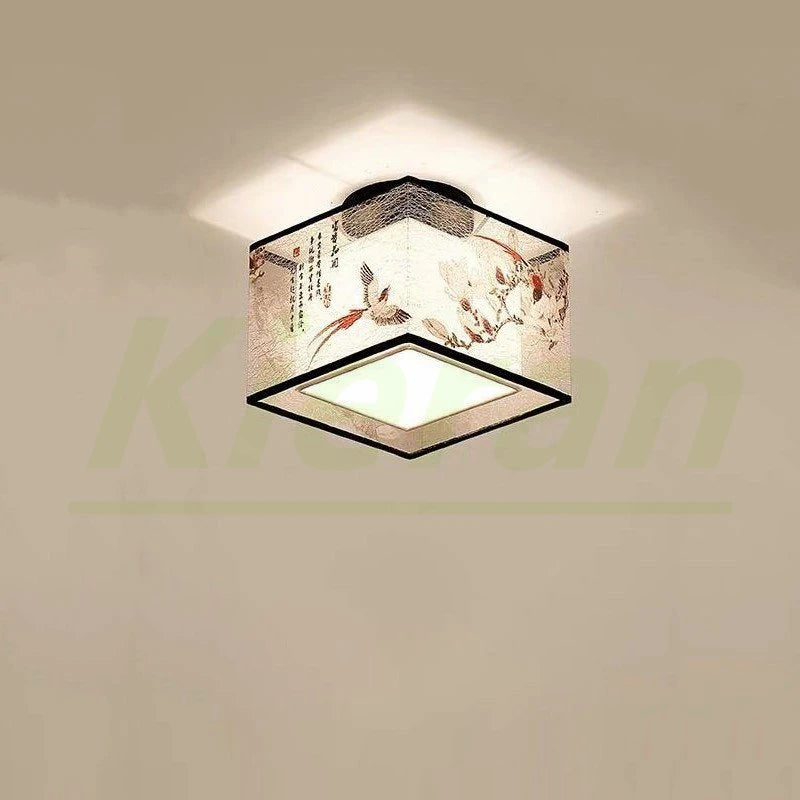 plafonnier led lotus oiseau moderne pour décoration hôtel