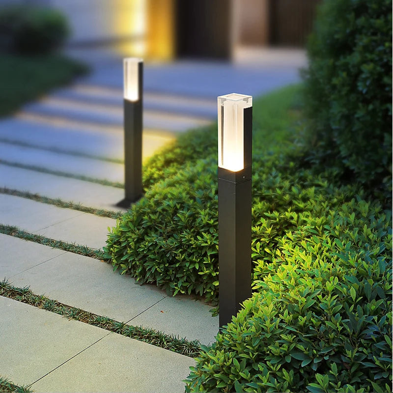 lampe led imperméable pour éclairage extérieur moderne et élégant - vue 7 sur 7