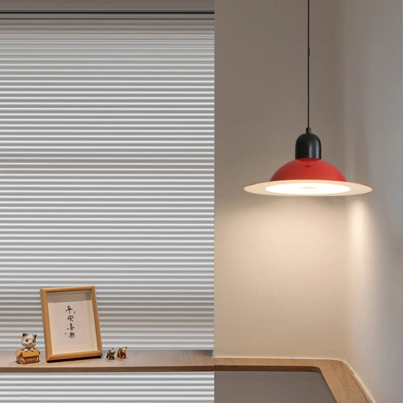 suspension lampe led métal avec lumière réglable et modifiable - vue 5 sur 17