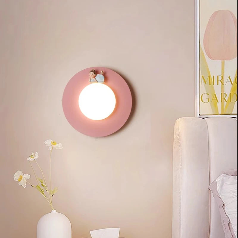 applique murale lumineuse pour chambre de fille moderne et chaleureuse - vue 4 sur 18