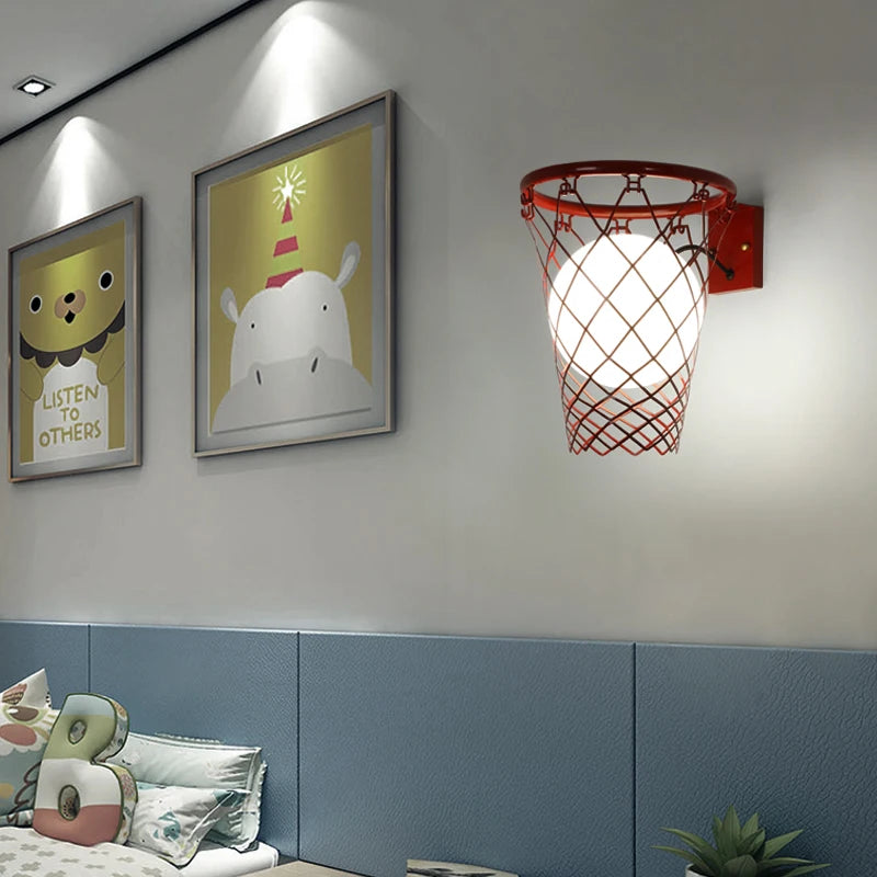 applique murale moderne pour enfants en verre LED - vue 8 sur 8