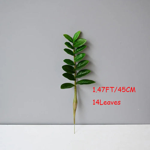 grandes branches artificielles de ficus pour décoration tropicale - vue 13 sur 15