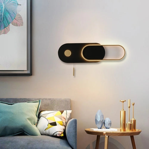 applique murale led moderne pour éclairage décoratif intérieur - vue 4 sur 12