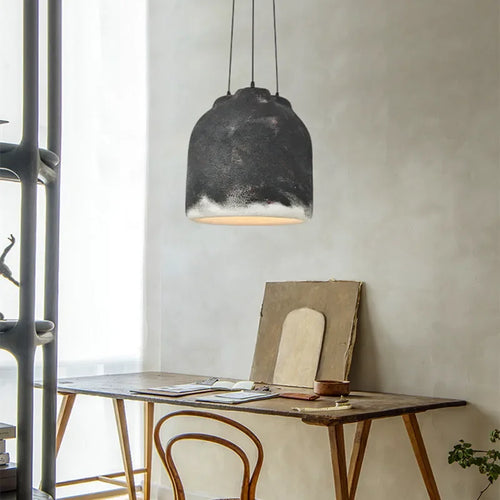 Lustre Designer Salle à manger Wabi Sabi Café Modèle Maison Personnalité LED Décor Lumière Créative Table Bar Cuisine - vue 7 sur 8
