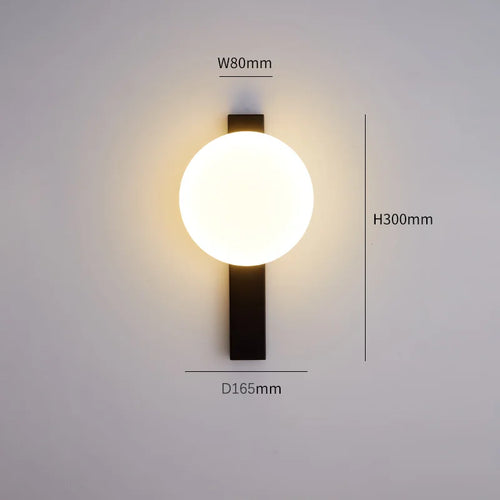 applique murale led moderne design pour lecture et protection des yeux - vue 9 sur 14