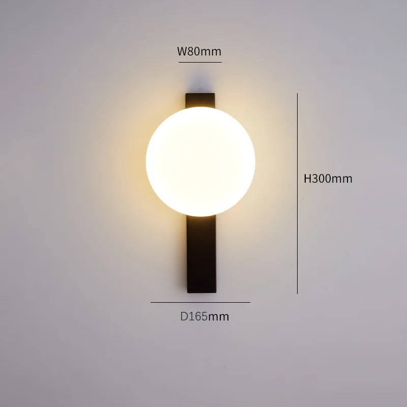 applique murale led moderne design pour lecture et protection des yeux - vue 8 sur 14
