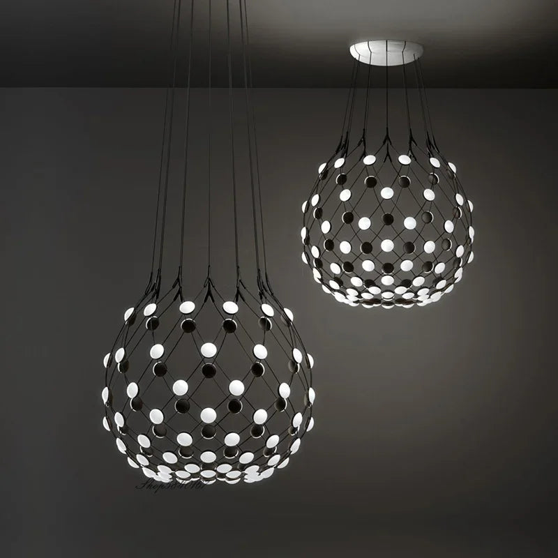 Lustre design Postmoderne Créatif Noir Et Blanc Pièces D'échecs