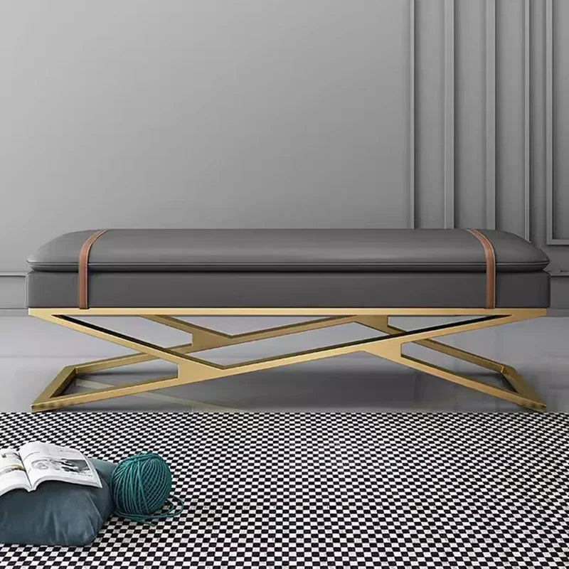 banc nordique design pour décoration et rangement élégant - vue 2 sur 10