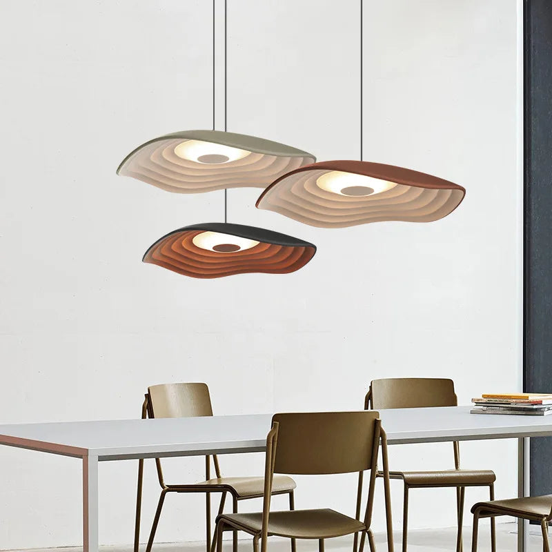 suspension en feuille de lotus pour décorations modernes - vue 4 sur 13