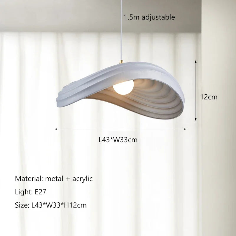 lustre nordique minimaliste design wabi sabi pour décoration intérieure