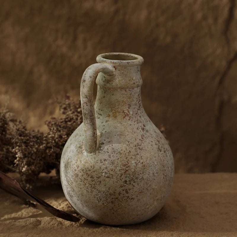 vases en céramique rétro et nostalgiques pour décoration intérieure