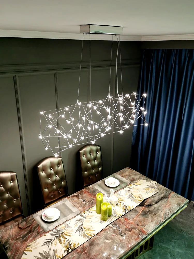 lustre de luxe mantianxing pour restaurant café et magasin - vue 2 sur 5