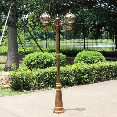 lampadaire extérieur étanche style européen pour jardin et parc