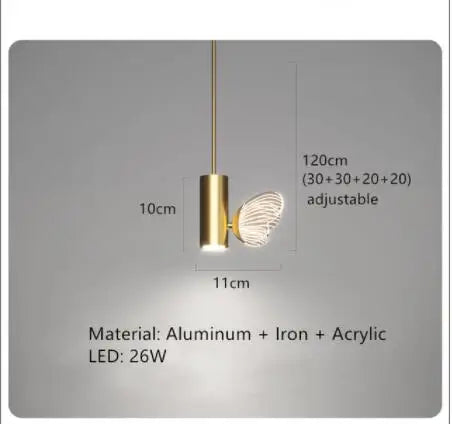 suspension design en acrylique pour décoration moderne de luxe - vue 17 sur 21