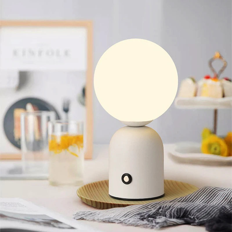 lampe de bureau led rechargeable pour éclairage décoration intérieure