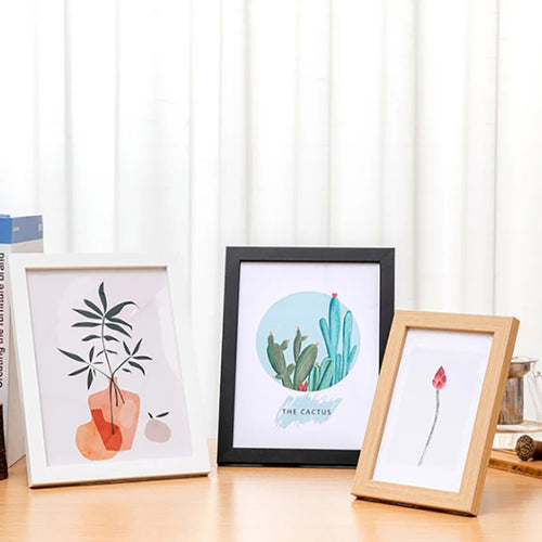 cadre photo en bois suspendu pour décoration et cadeau - vue 7 sur 18