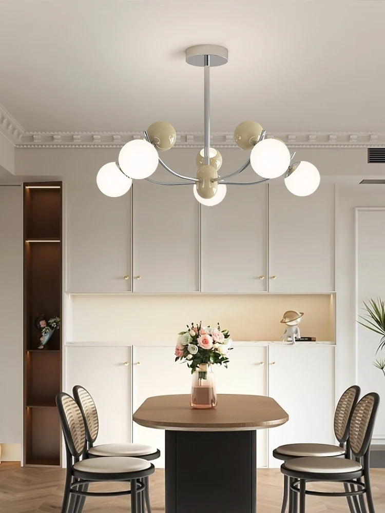 lustre créatif led pour décoration moderne chambre enfants - vue 4 sur 12