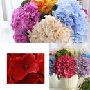 bouquet d'hortensias artificiels en soie pour mariages et décorations festives