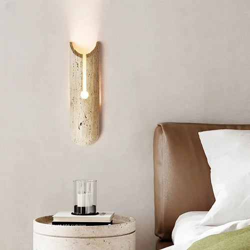 applique murale en marbre pour décoration intérieure élégante - vue 2 sur 7