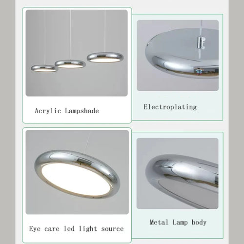 lampes de luxe suspendues avec télécommande pour restaurant - vue 7 sur 12