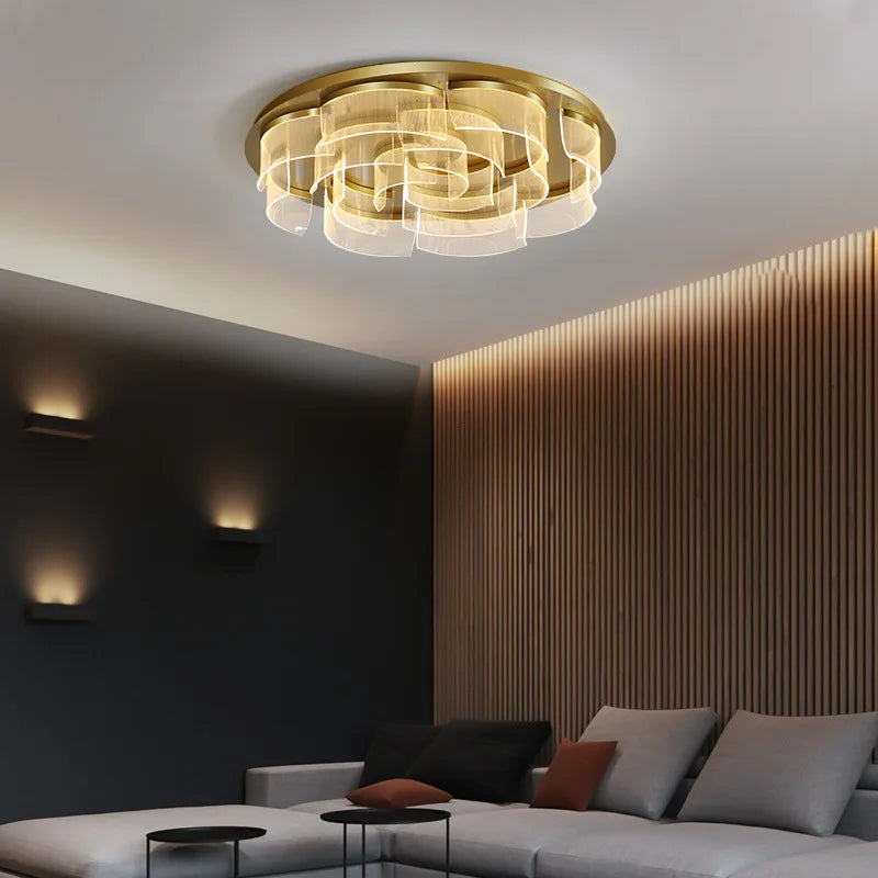 lampes décoratives nordiques acrylique led atmosphère chaude