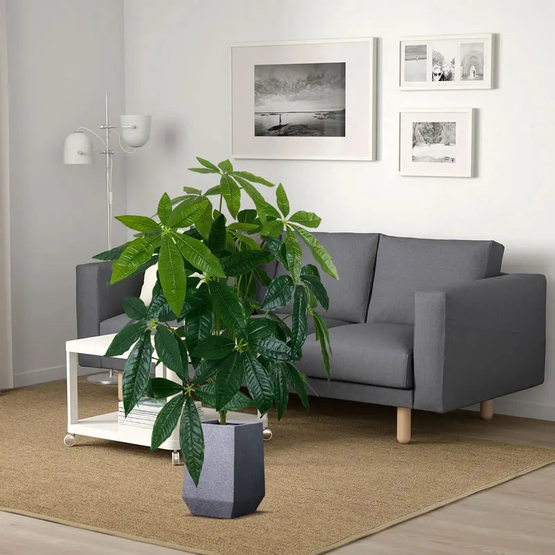 grand arbre artificiel monstera pour décoration intérieure et extérieure - vue 8 sur 8