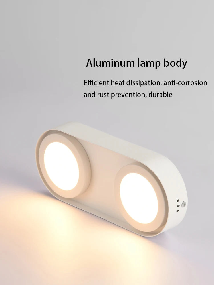 led spot ultra-mince monté en surface 2 et 3 têtes - vue 6 sur 9